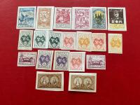 Znaczki pocztowe środkowa Litwa.