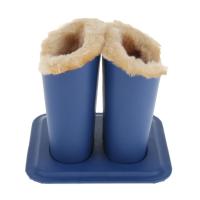 Home Office Biurko Stół Pluszowy Podszyty Uchwyt Na Okulary