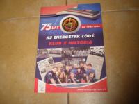 Łódź - KS Energetyk 75 lat - folder