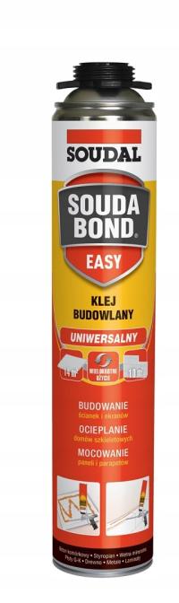 SOUDAL Piano KLEJ BUDOWLANY SOUDABOND EASY 750 ml