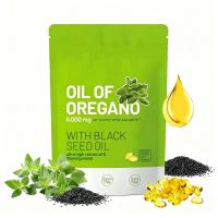 6000mg Olej z oregano z czarnym olejem z nasion i moringą, Aceite de Oregano