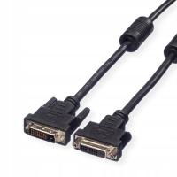 Kabel do monitora DVI 24+1 Dual Link M/F 2m