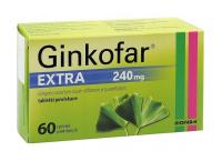 Ginkofar Extra 0,24 g, 60 tabletek