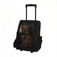 Рюкзак транспортер сумка для собаки кошки на колесах