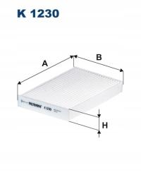 Салонный фильтр Filtron K 1227-2x