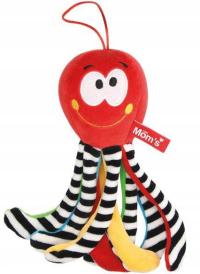 MOM'S CARE OŚMIORNICA GRZECHOTKA ZABAWKA KONTRASTOWA SENSORYCZNA HENCZ 997