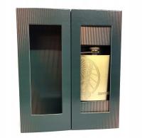 JAGERMEISTER BOX металлическая золотая фляжка для хранения бутылки для подарка