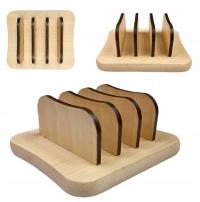 ПОДСТАВКА ДЛЯ РАЗДЕЛОЧНОЙ ДОСКИ ДЕРЕВЯННЫЙ КУХОННЫЙ ОРГАНАЙЗЕР ДЛЯ 3 ДОСОК