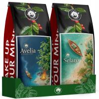 Kawa ziarnista 1kg x2 100% Arabica Selaro + Avelia Blue Orca na prezent
