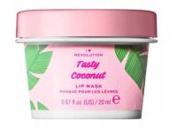 I Heart Revolution Tasty Coconut nawilżająca maska do ust Z olejkiem kokos