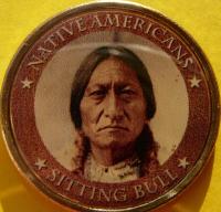 1$ USA 2010 RDZENNI AMERYKANIE INDIANIE SITTING BULL