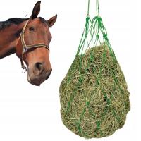 Сетка для сена для лошади зеленая сетка 10 см Kerbl