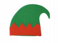 Czapka Elfa zielona na Boże Narodzenie Święta Elf
