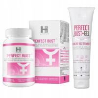 Zestaw TABLETKI I ŻEL NA POWIĘKSZENIE BIUSTU Perfect-Bust Piersi Push-Up