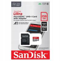 Карта памяти SanDisk microSDXC 256GB 150MB / S SD адаптер для смартфона