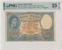 4622. 100 zł 1919 - PMG 25