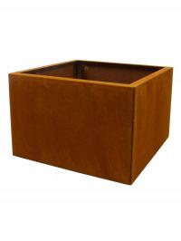 donice ogrodowe corten 60x60x40cm