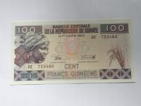 [B3646] Gwinea 100 franków 2015 r. UNC