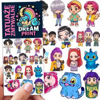 ДЕТСКИЕ МОЮЩИЕСЯ ТАТУИРОВКИ K-POP ОХОТНИЦЫ НА ДЕМОНОВ HUNTRIX DESIGNS