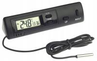 Elektroniczny termometr samochodowy LCD IN OUT Zegarek Data