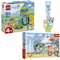 LEGO 11201 Bluey i Łatko na placu zabaw 4+ PUZZLE 60 ELEMENTÓW WESOŁY BLUEY
