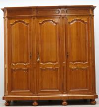 STYLOWA SZAFA WIŚNIOWA LITA h204x201x56cm