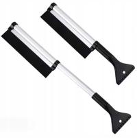 Автомобильный скребок для льда большая телескопическая 2в1 щетка для снега DA298