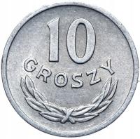 + Polska - PRL - 10 Groszy 1962 - RZADSZA - STAN !