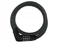 Zapięcie rowerowe ABUS Tresorflex 6615C/85/15 Linka Czarny