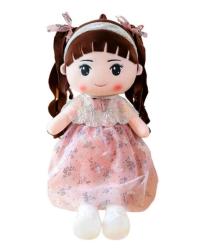 Большая тряпичная кукла, розовая кукла, 50 см