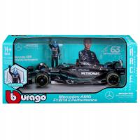 BBURAGO metal., 1:24, MERCEDES-AMG F1, Russel