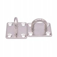 5 mm Ucho Prostokątne Nierdzewne Kwadratowe 10sztuk zestaw