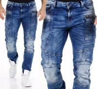 Cipo Baxx zwężane jeansy męskie proste