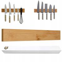 LISTWA MAGNETYCZNA na NOŻE Lova Nest NARZĘDZIA PRZYBORY KUCHENNA BAMBUSOWA