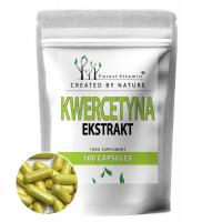KWERCETYNA NATURALNY EKSTRAKT 400mg 100kaps quercetin Bioflawonoid