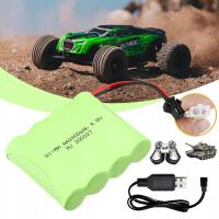 AKUMULATORÓW 4,8 V, 2400MAH AKUMULATOR NI-MH DO ROBOTA RC SAMOCHODU RC
