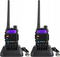 Walkie Talkie Retevis RT5R Professional, Dwuzakresowy Radio Dalekiego