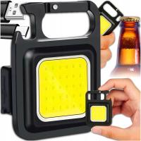МОЩНЫЙ МИНИ СВЕТОДИОДНЫЙ КАРМАННЫЙ ФОНАРИК ДЕРЖАТЕЛЬ НОЖКА БРЕЛОК МАГНИТ ОТКРЫВАЛКА