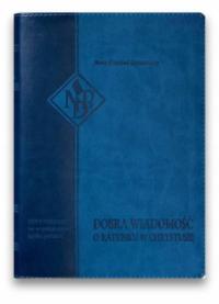 Nowy Testament NPD - PU niebieska paginatory