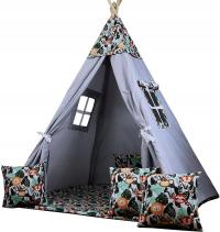 TIPI namiot 2 okna WIGWAM TEEPEE stabilizator