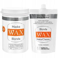 WAX Pilomax BLONDA regenerująca MASKA do włosów Jasnych 480ml + 50ml Blond
