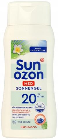 SUNOZON MED MLECZKO DO OPALANIA SPF20 200ml