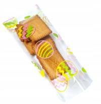 Torebki WORECZKI celofanowe foliowe na cukierki WIELKANOCNE 10x25 25 szt.
