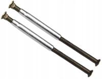 KOMPLET ŚRUB PRZELOTOWYCH Z TULEJKĄ M4X75 DO MONTAŻU KLAMEK SZYLDÓW PATYNA