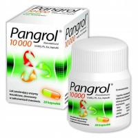 Пангрол 10 000 препарат панкреатические ферменты 20 капсул