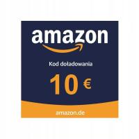 Voucher Amazon DE 10 Euro, € EUR , Karta podarunkowa, KOD