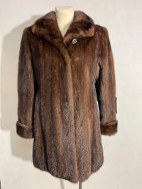 Futro Naturalne z Norek Norki L 100