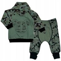 KOMPLET NIEMOWLĘCY DLA CHŁOPCA DRES 3.CZ MORO