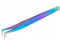 Pęseta Do Rzęs Objętościowych Kątowa Profesjonalna PT-7