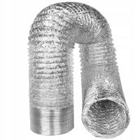 Rura wentylacyjna aluminiowa ALDSL 125 10m przewód elastyczny FIXO 5 warstw